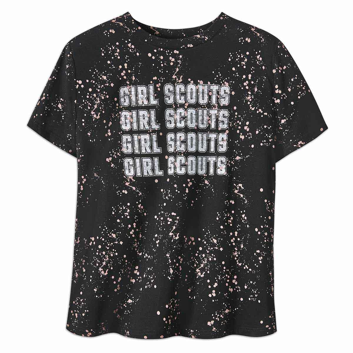 Splatter Print T-Shirt — Adult | Girl Scout Shop