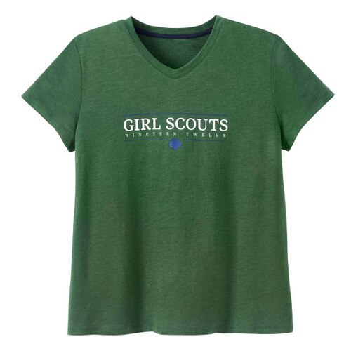 GSC Green V-Neck T-Shirt - Women's